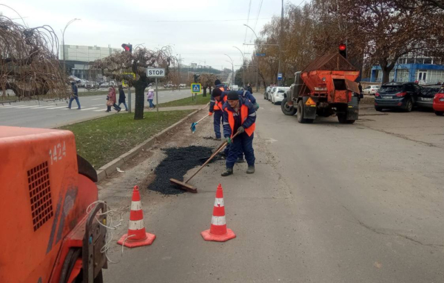 Repair and maintenance works on road infrastructure in Chisinau, carried out during the week 11-17 December 2023